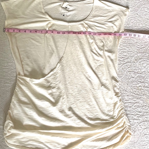 Velvet by Graham & Spencer Cream Wrap Top - Picture 8 of 12
